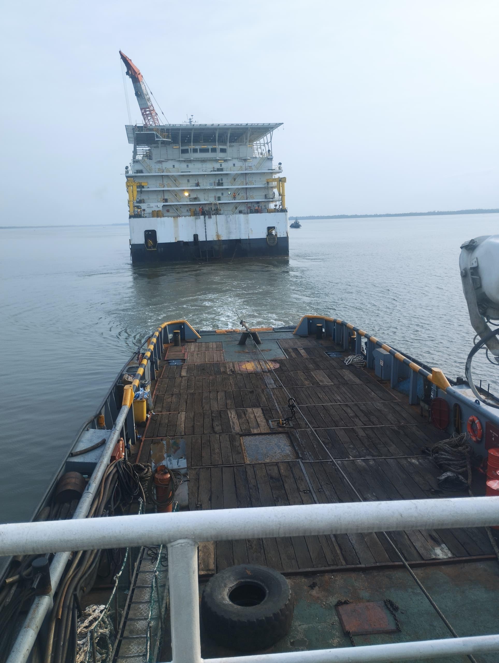 PSL DOVE barge positioning services